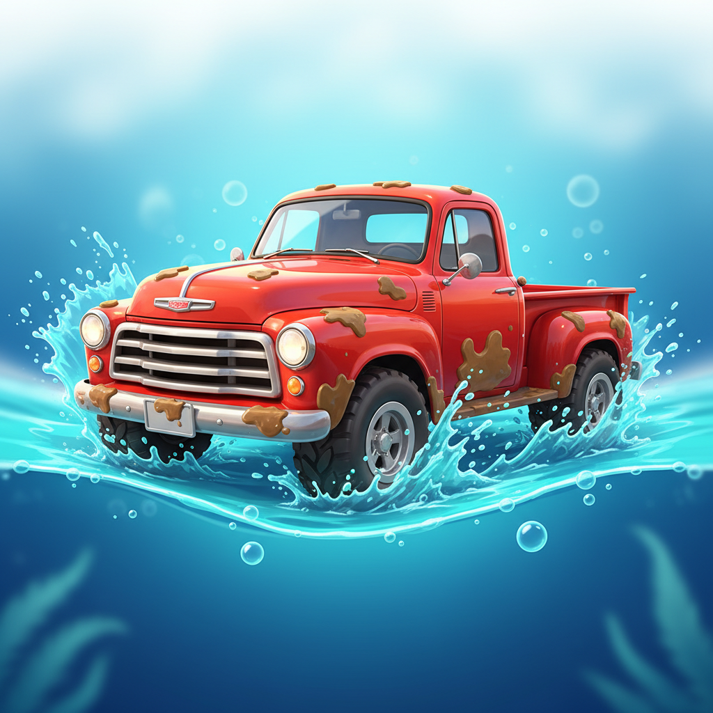 Red Truck Symbol